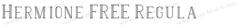 Hermione FREE Regula字体转换